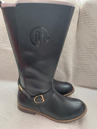 Tommy hilfiger čižmy kožené, tommy hilfiger,36