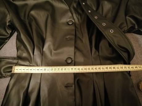 Dámske koženkové šaty, s