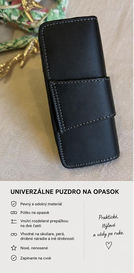 Nové púzdro na opasok univerzálne,