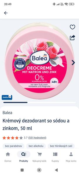 Ako správne nanášať Balea dezodorant?