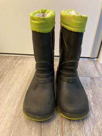 Detské zateplene gumáky blikajúce, 26