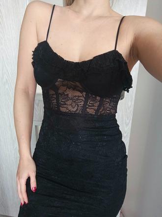 Nové letné čipkované šaty bershka, bershka,s