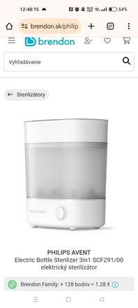 Philips avent sterilizátor, avent