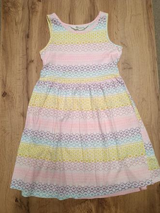 Letne bavlnené šaty, h&m,134