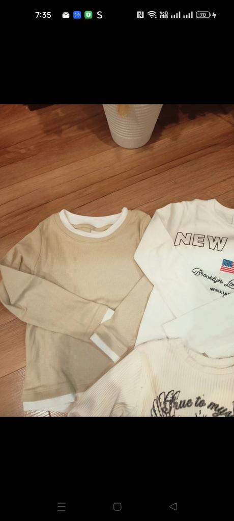 4x zara tričká s dlhým rukávom, zara,116