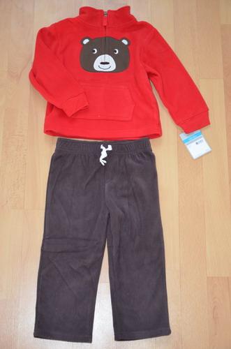 Flisovy makkucky komplet novy, carter's,92 / 98
