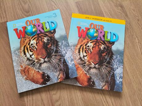 Učebnica angličtiny "our world 3", 