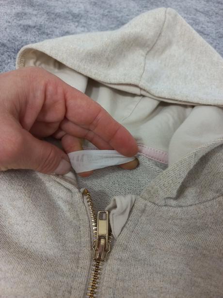 Oversized tensia mikina, h&m, 122/128, h&m,122