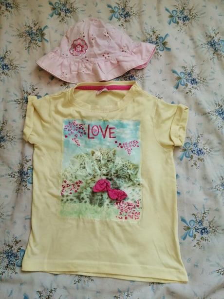 Tričko a klobúčik, 86–98