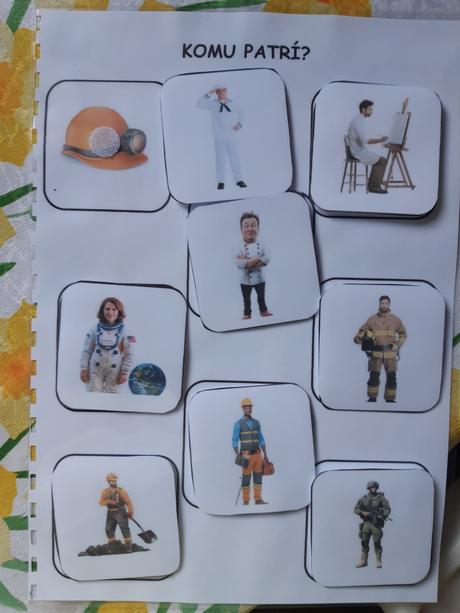 Activity book povolania, 