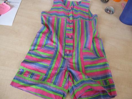 Kraťasový overal, 134/140, 134