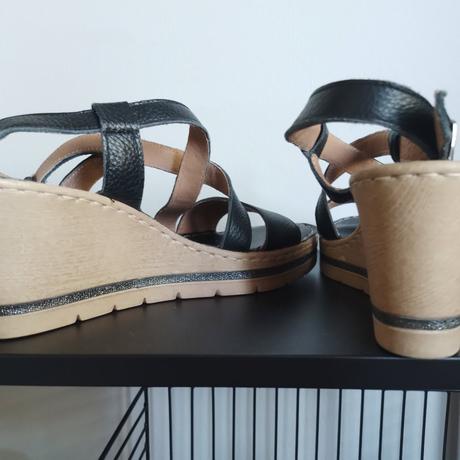 Kožené sandále, lasocki,40