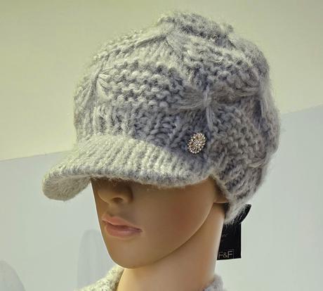 Vlnená čiapka + šál, f&f