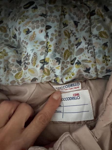 Zimný overal coccodrillo, coccodrillo,80