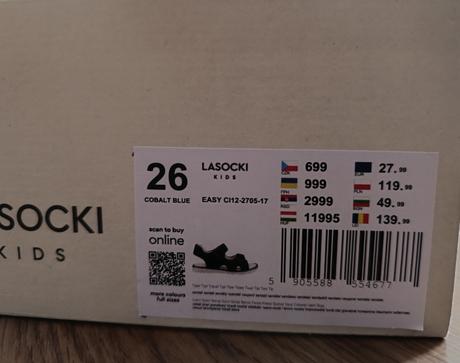 Chlapčenské sandále, lasocki,26