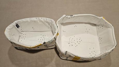 Bavlnená sada košíkov na hračky, 