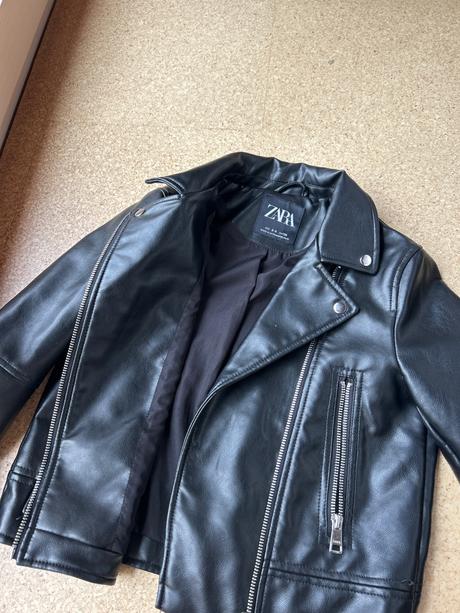 Koženková motorkárska bunda zara, zara,134