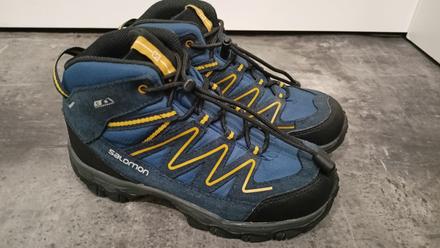 Turistické topánky, salomon,35