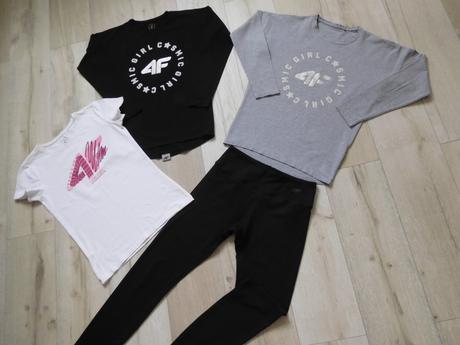 4f  tričká bavlnené+legíny,  158v, alebo s,, 158–170