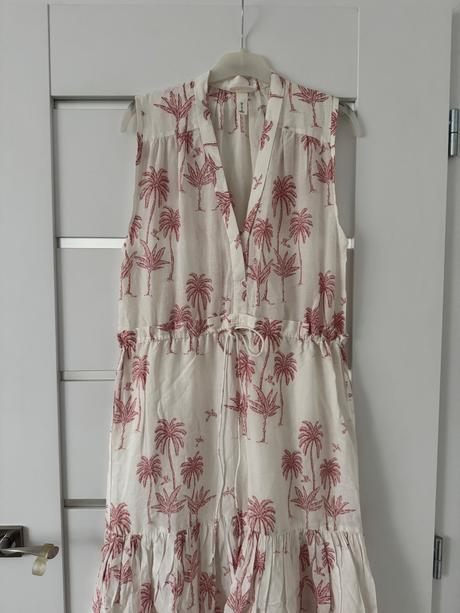 Letne palmove šaty, h&m,xs