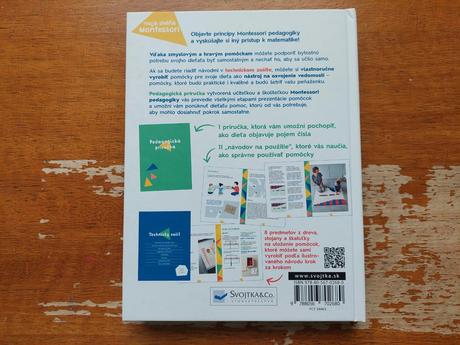 Kniha počítanie vyrobte si pomôcky montessori,