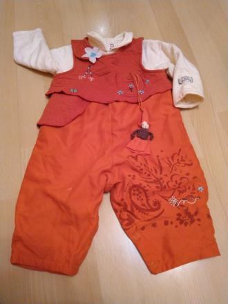 Dupačky s vílou a krasnymi detailami, 68