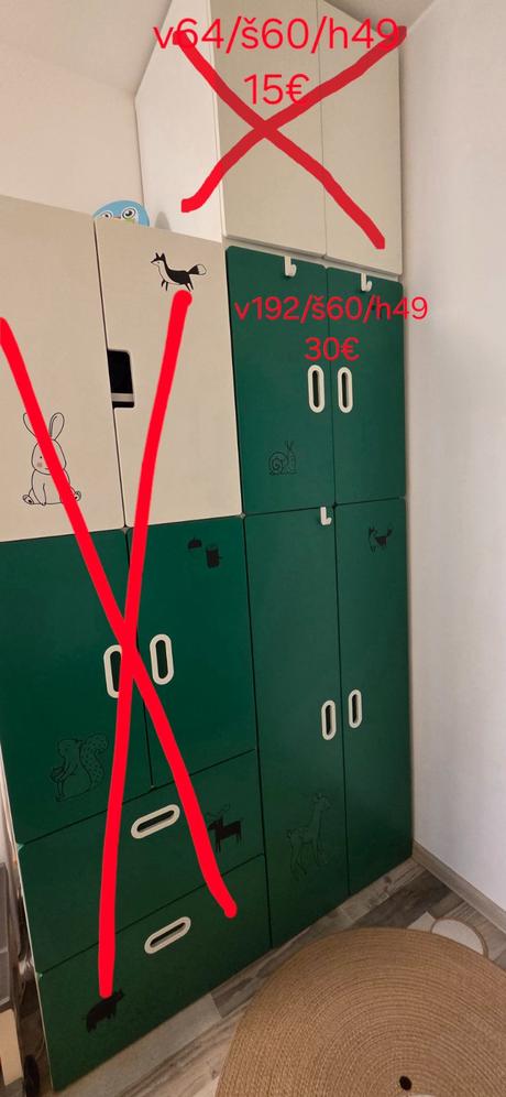 Ikea stuva skrine,