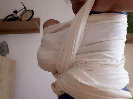 Babyšatka moby elasticka do 7kg, moby