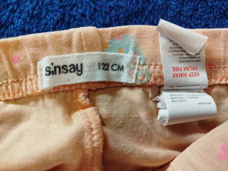 Tenké legínky + 1 darujem, h&m,122