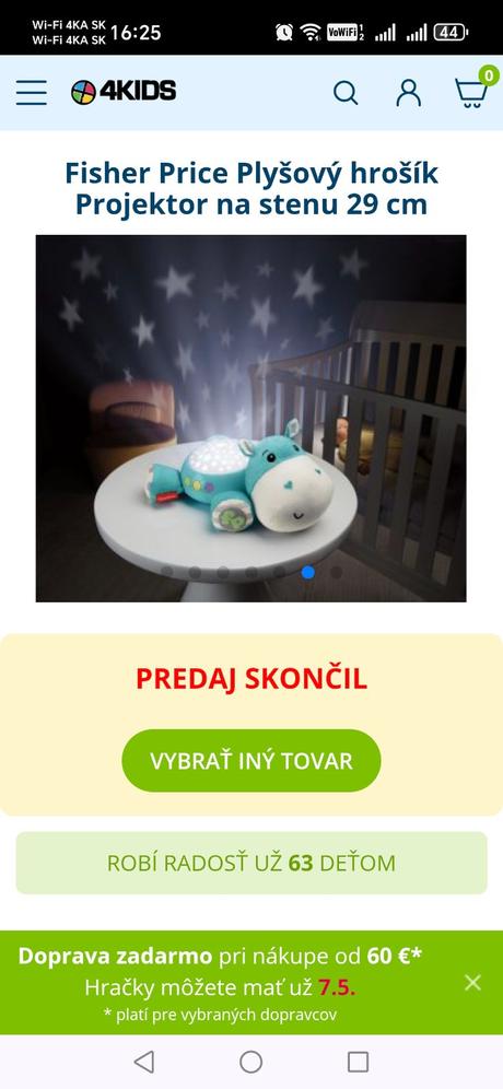 Hrošík fischer price, 