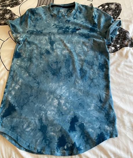 Bavlnené predĺžené tričko hollister v. s, hollister,s