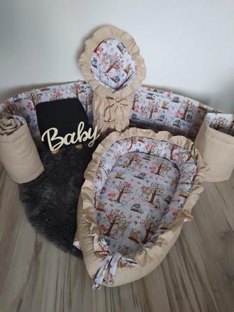 Set do postieľky - mantinel , perinka, šírka (cm): 180,dĺžka (cm): 40