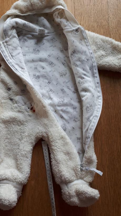 Overal plyšový richelieu 62-68, richelieu,62