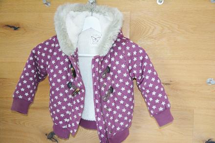 Hviezdičková zateplená bunda, next,104