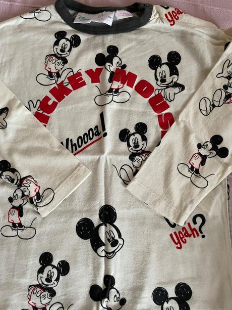 2x mickey tričko zara, zara,98