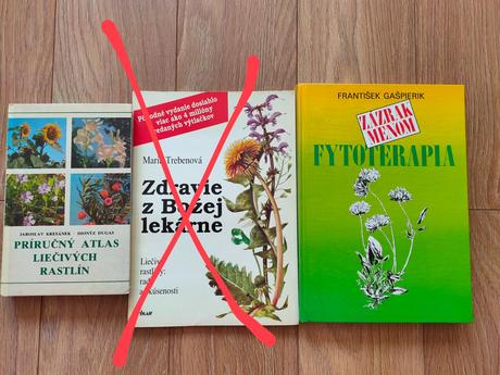 Knihy - bylinky, 
