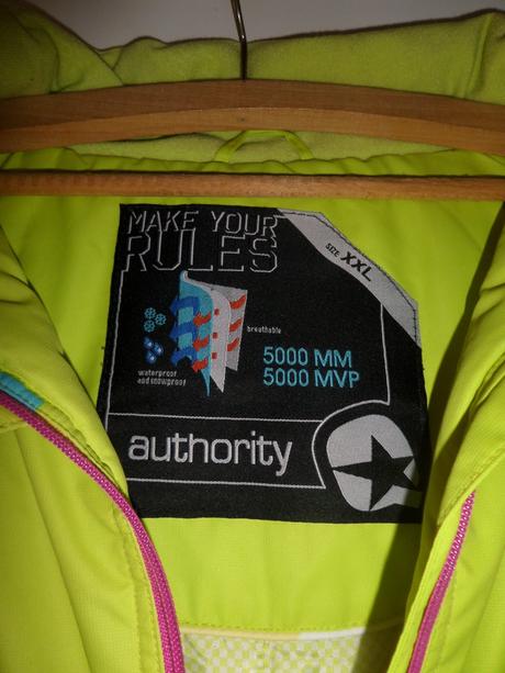 Lyžiarska vetrovka, authority,xxl