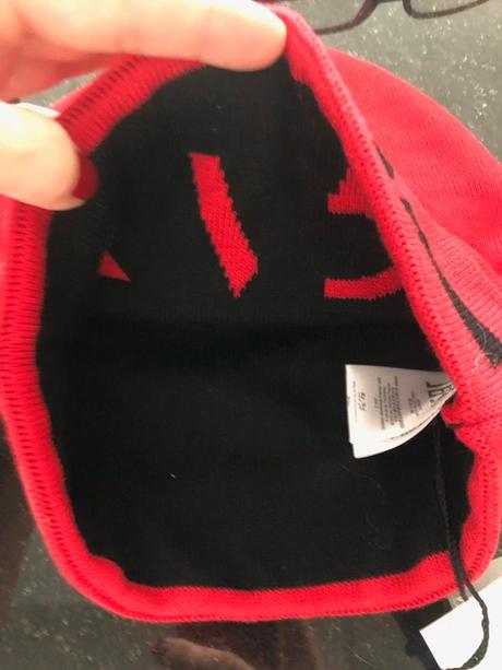 Čiapka karl lagerfeld červená, s