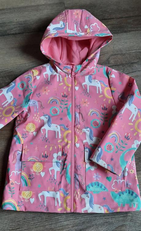 Prechodná pogumovaná  zateplená bunda., f&f,122