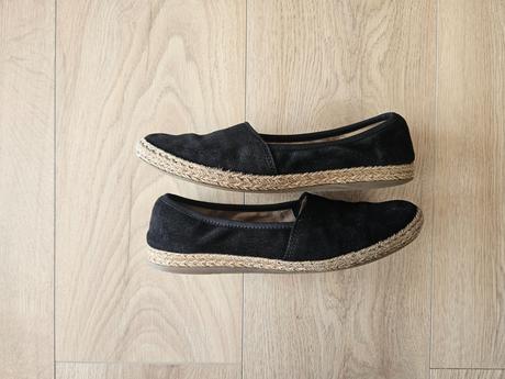 Kožené espadrilky našuchovačky ryłko, 37