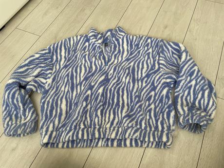 Huňatá mikina, h&m,l