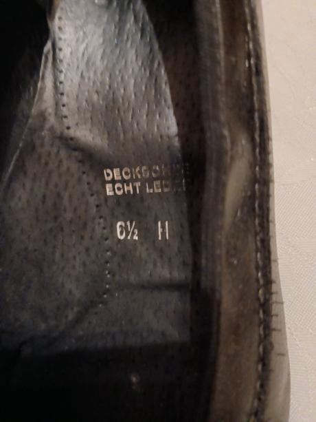 Čierne kožené poltopánky, 39