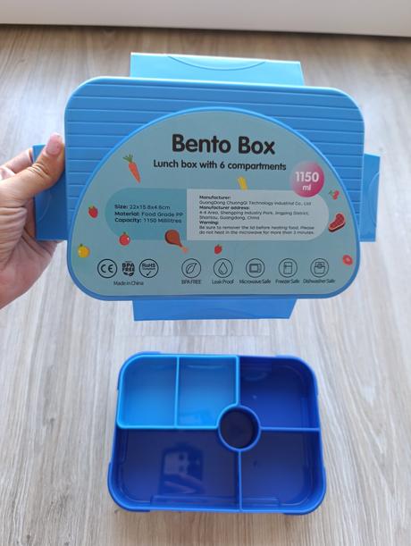 Box na desiatu - modrý, 