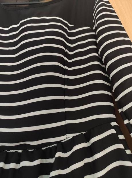 Áčkové pásikové šaty xs/s, house,xs