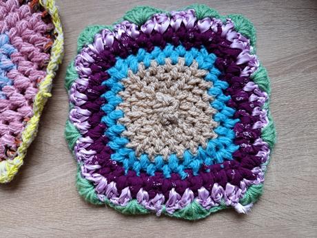 2x farebny obrus, podsedak, 