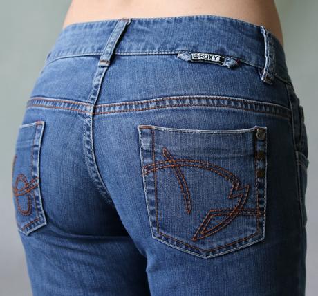 Slim džínsy roxy veľ.28, roxy,m
