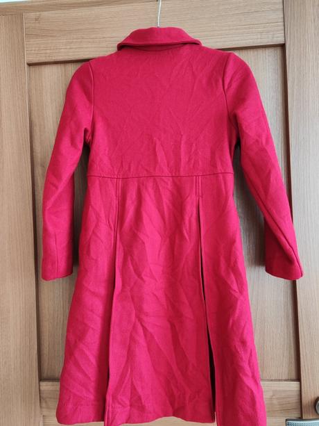 Vlnený dievčenský kabát, gymboree,128