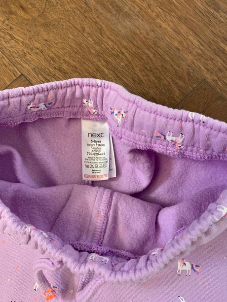 Raz oblečené kraťasky next s jednorožcami, next,116