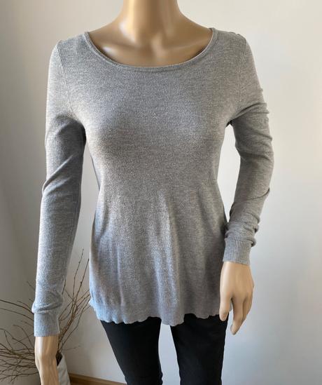 Sveter so zipsom a blúzkovou časťou vzadu, orsay,xs