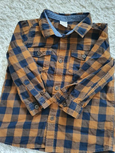 Bavlnená košeľa h&m 80, h&m,80